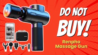 DON'T BUY Renpho Massage Gun Before WATCHING THIS! ⚠️😱 (8 Reasons)