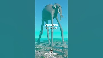 Thumbnail of Zunesha (One Piece) in perspective! 35 km 🤯🐘