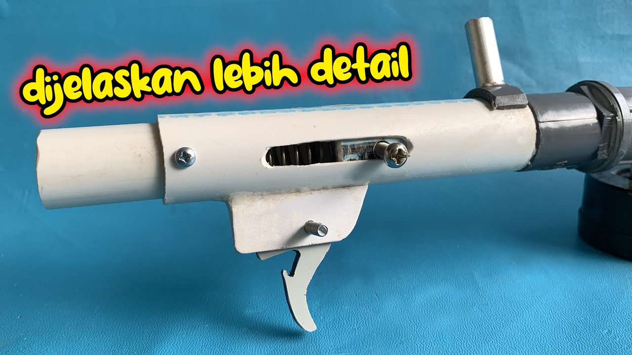 Very detail!! How to make Valve Dumping PVC airslingshot