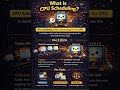 CPU Scheduling #shorts #viral #yt #operatingsystem #coding
