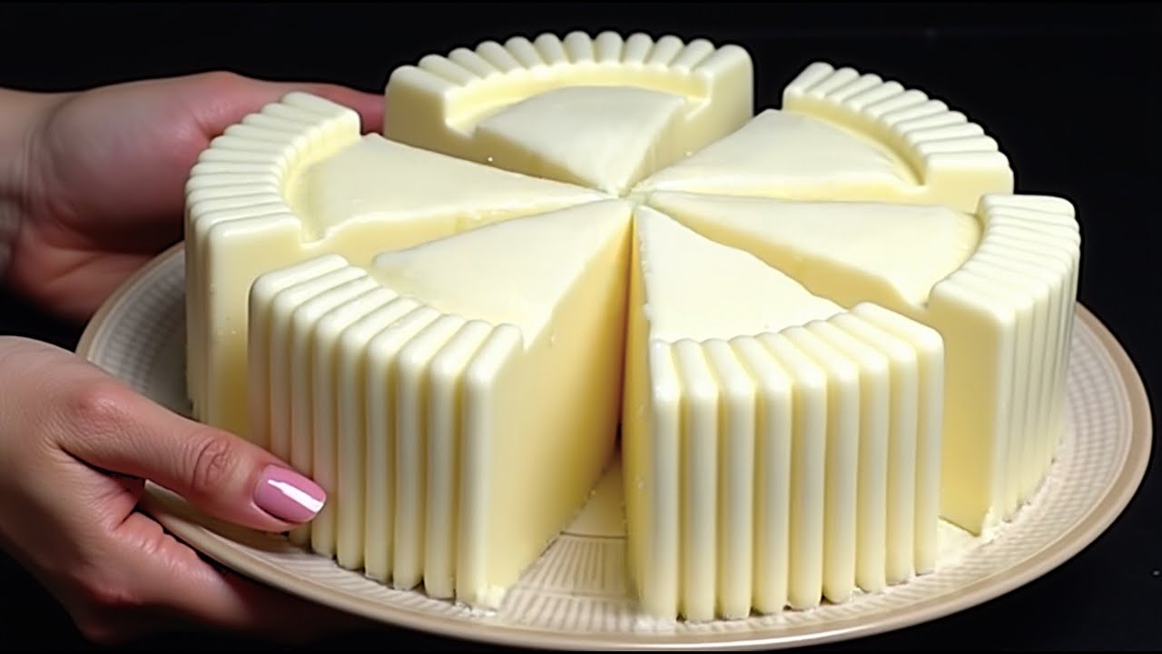 NUR MILCH ! Ein superleckeres Dessert in 5 Minuten, ganz ohne Backofen, Eier oder Gelatine!