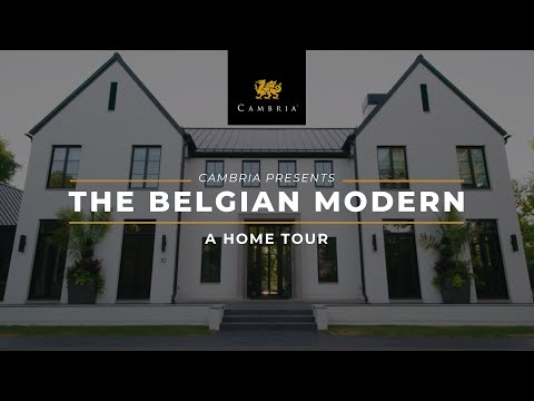 वीडियो: बेल्जियम में आश्चर्यजनक और साहसी अंदरूनी के साथ आधुनिक निवास