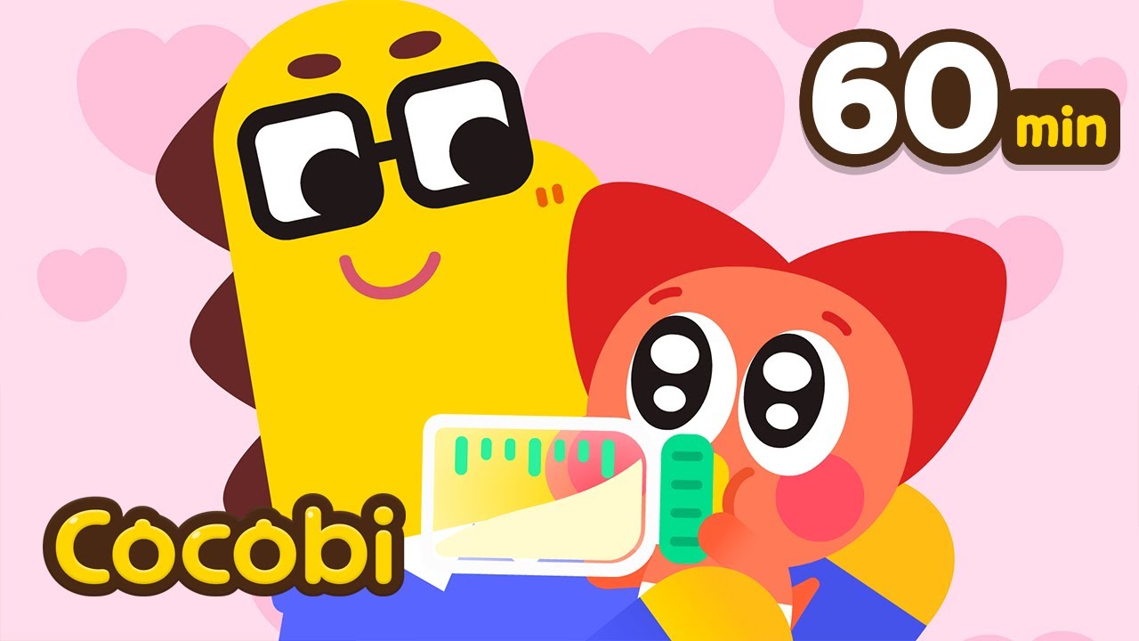 Bebê eu vou Cuidar de Você!👶💛Compilação de Músicas Infantis | Cocobi