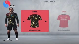 Fifa 20 (Suyu Emulator update) Adidas all-star vs man u