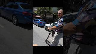 Scooterlı Adama Yarışalım Mı Dedik.