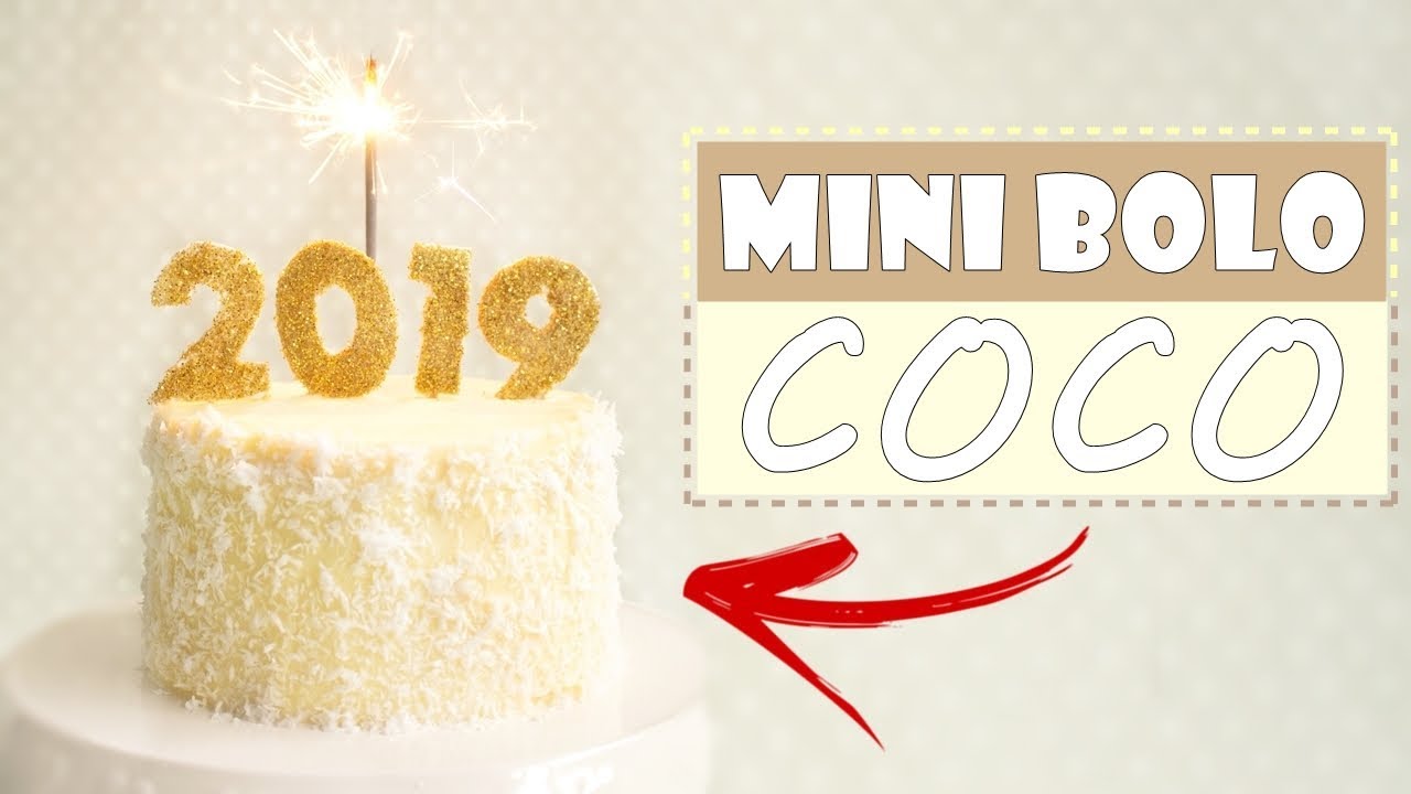 MINI BOLO DE COCO - Tiago Mauro