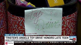 Family of murdered 15-year-old holding toy drive to honor their daughter