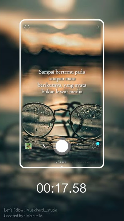 Literasi 30 detik 'Rindu' #Musichordstudio