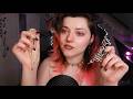 unboxing new nails!! ✨ softly layered ASMR for ADHD (tktk, necklace, tapping, scratching)