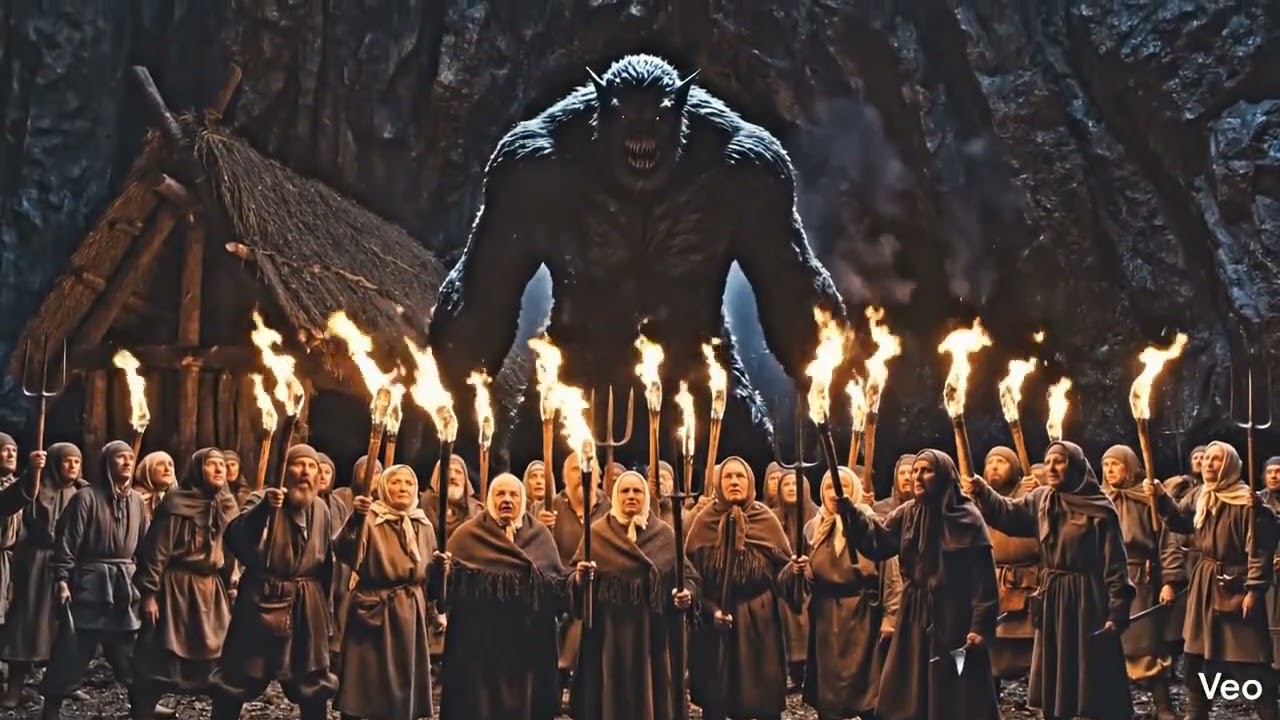 Villagers Save the boy from moster 💀.