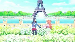 AI-Generated Anime Couple Strolling Through Eiffel Tower, Paris🗼 screenshot 5