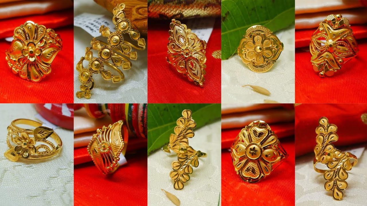 Light weight Daily wear gold finger ring design with price//simple gold ringSanchitassimplelife