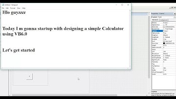 Simple Calculator using VB 6.0