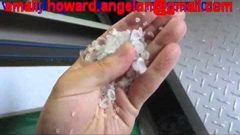 ABS Plastic Flakes color sorting machine/ Transparent flakes sorting