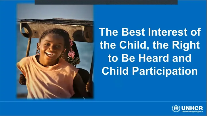 The best interest of the child and rhe right to be...