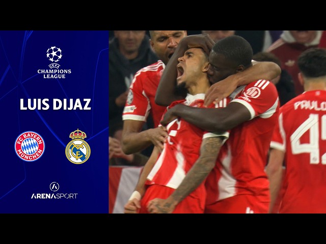 LUIS DIJAZ DIŽE MINHEN NA NOGE | Bayern - Real Madrid | 15.04.2026.