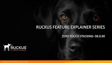 RUCKUS ICX ZERO TOUCH STACKING 8090