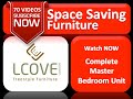 LCOVE Master Bedroom Space Saving Furniture LCOVE Master Bedroom Space Saving Furniture