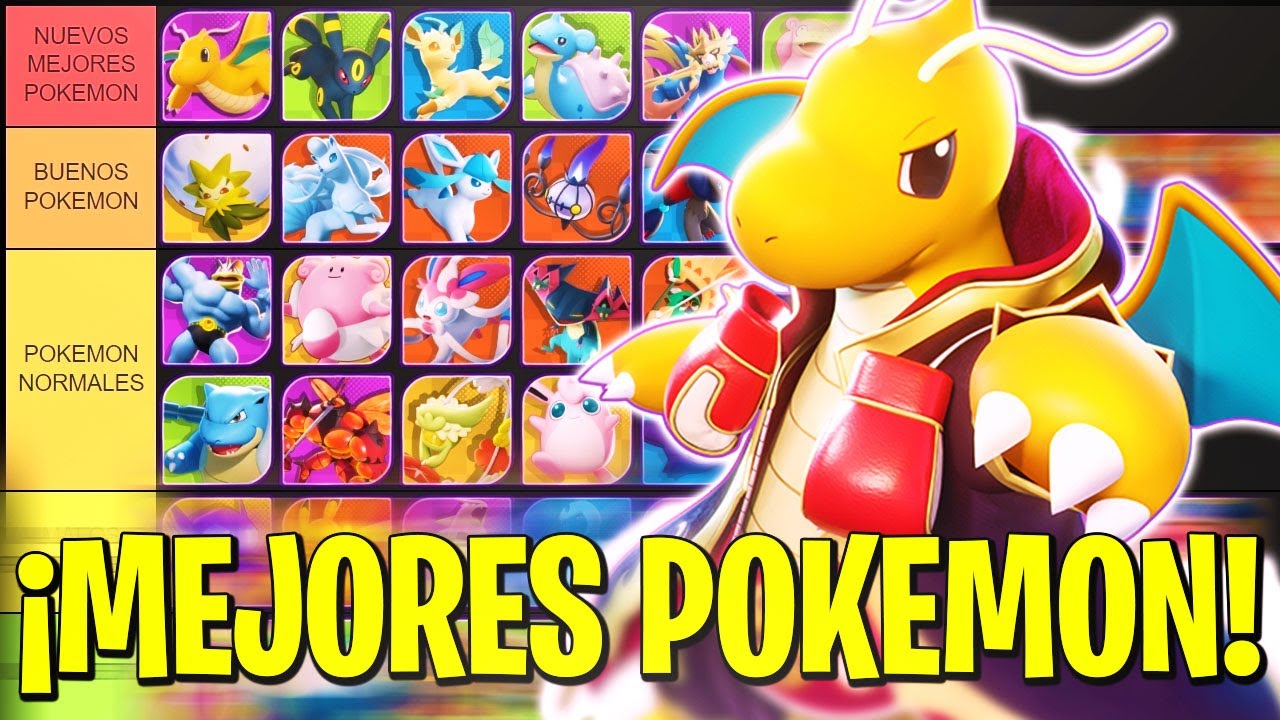 NUEVOS MEJORES POKEMON RANKED MASTER en POKEMON UNITE ACTUALIZACION ...