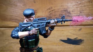 Epic Gun Shooting Test! Action Figure Animation! #trending @KentuckyBallistics #viralvideo #shorts 