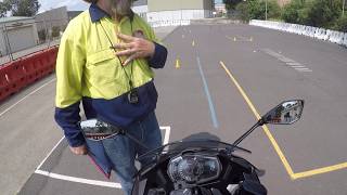 Getting P1 motorcycle licence in NSW  Motorcycle Operator Skill Test (MOST)