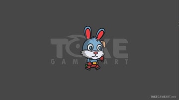 Super Bunny - 2D Character Sprite