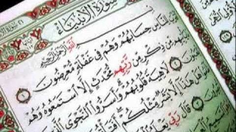 سورة الأنبياء ... أحمد أبو بكر الباز