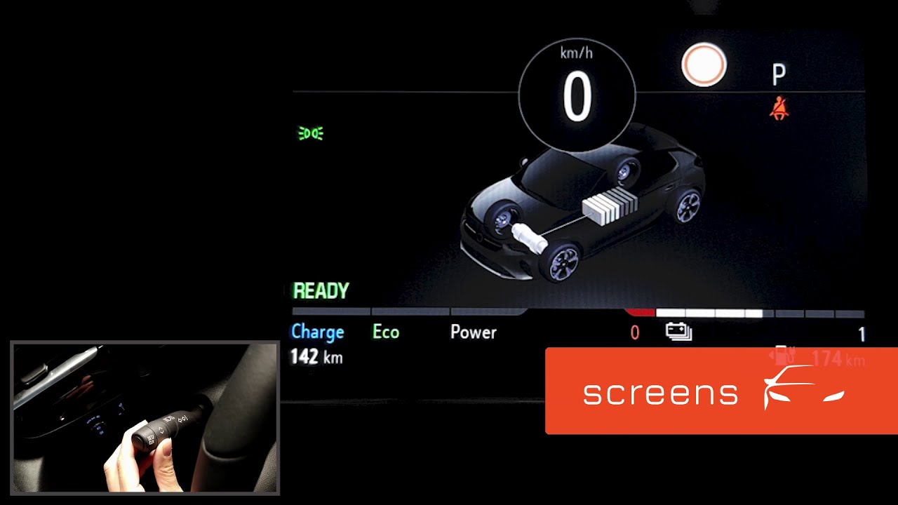 Opel Corsa e Overview Instrument Cluster 2020 YouTube