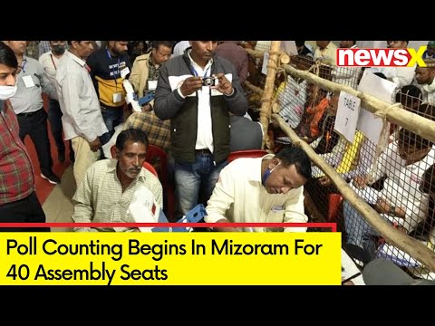 Poll Counting Begins In Mizoram | Final State Results To Follow | NewsX - NEWSXLIVE