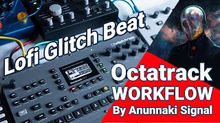 Octatrack workflow tutorial! Creating lofi glitch pattern from scratch!  #octatracktutorial