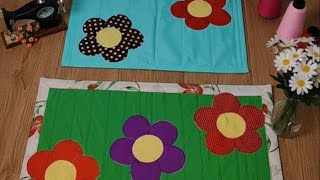 Tutorial completo de Tapete com técnica de patchwork #artesanato