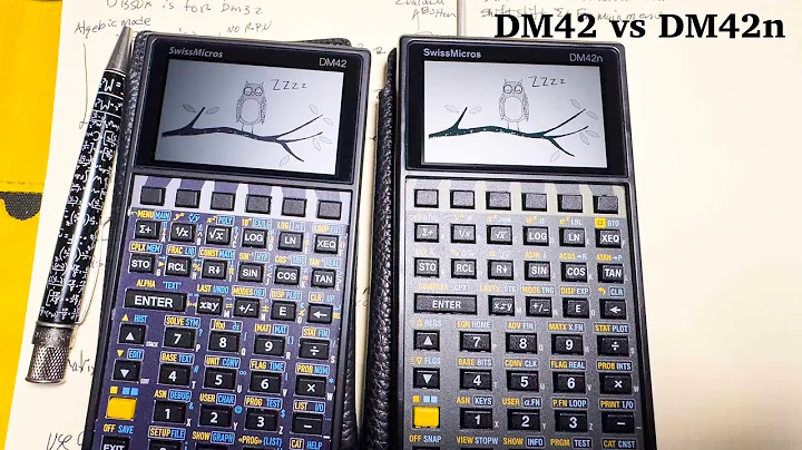 DM42 vs. DM42n: Physical Comparison of SwissMicros Flagship Calculators