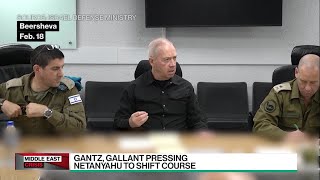 Gantz Says He’ll Quit Unless Netanyahu Moves to New War Plan