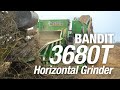 The BANDIT BEAST 3680 Track Horizontal Grinder: Leader in Output, Mobility, Fuel Economy