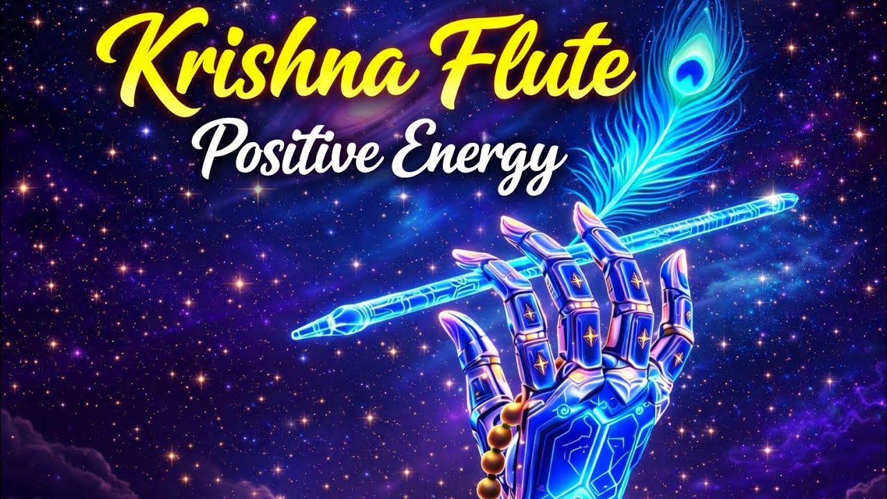 Krishna Flute Music for Peace and relaxation🌼 | श्री कृष्ण बांसुरी | Uplifting Devotional Vibes.