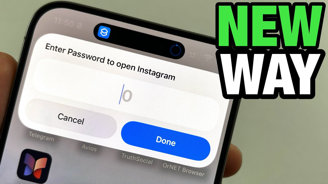 How To Lock Apps on iPhone iOS (App Lock with Face ID and Passcode ...