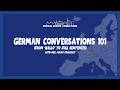 German Conversations 101 | Central Europe Connections | April 27, 2026