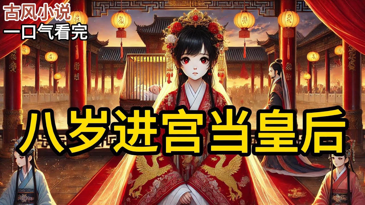 【完结】姐姐做了一年皇后，死于难产。八岁的我被爹娘塞进大红婚服，送进皇宫。在我还需被照顾的年纪。成了新的皇后，小皇子的母后。凤仪宫里，我的哭声比小皇子还大《八岁进宫当皇后》#有声小说 #小说 N399