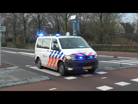 Politie, brandweer & ambulances met spoed in Gorinchem, Dalem en Vuren