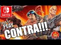 Lets play contra operation galuga on nintendo switch  performance review