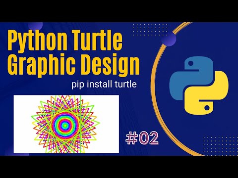 How to Design a Beautiful Graphics Animation with Python #02 | Python turtle Graphic |