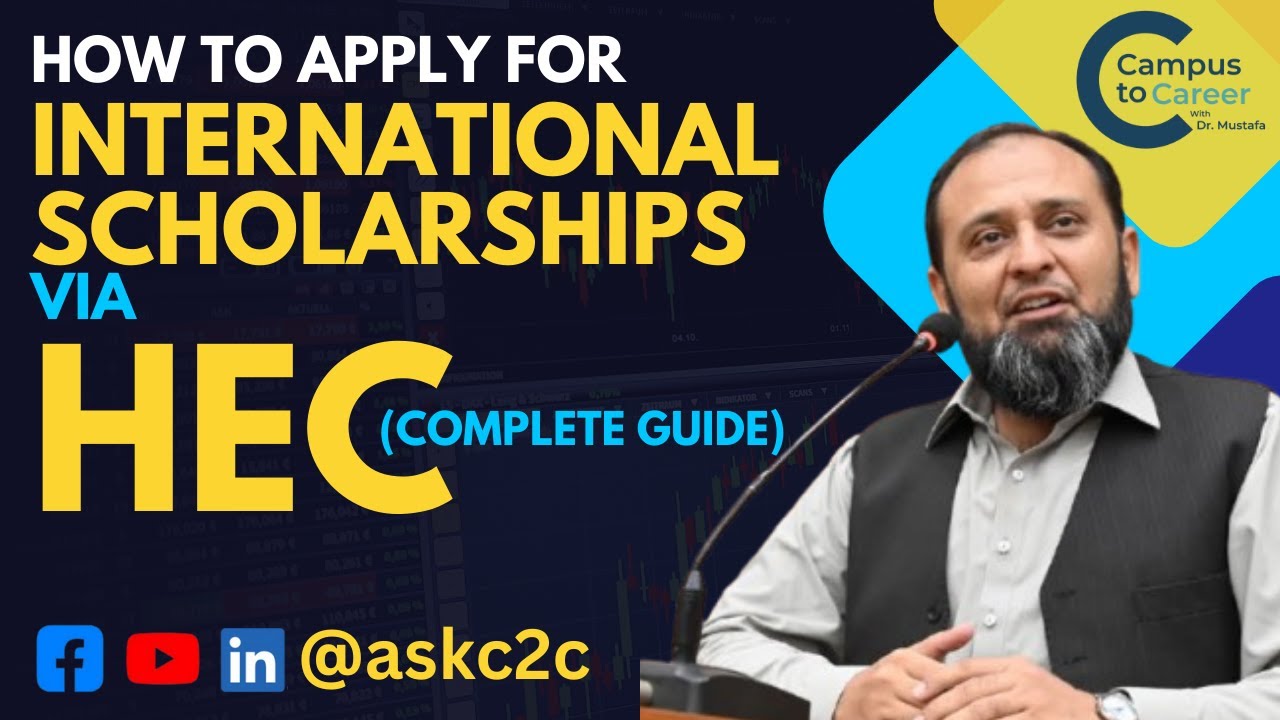 How to Apply for International Scholarships via HEC Complete Guide
