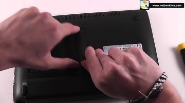 How to upgrade memory on Asus 1015B EEE PC