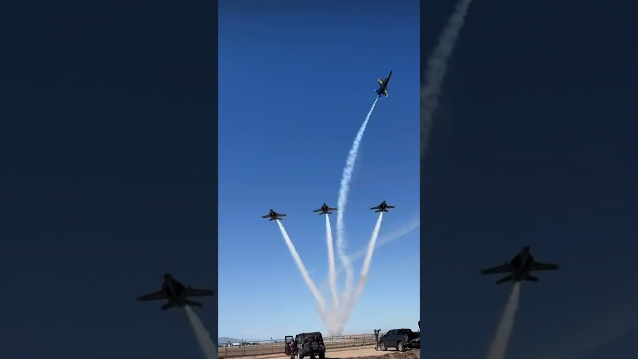 The Blue Angels - Break Off & Over Head Fly Over Film | F18 Super Hornet 🇺🇸🦅