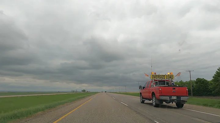 Trans Canada Hwy from Regina to Swift Current.
