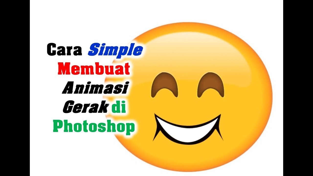 Tutorial animasi bergerak photoshop - YouTube