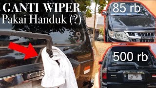 Ganti Wiper Depan + Belakang Isuzu Panther Grand Touring | Panther Vlog #2