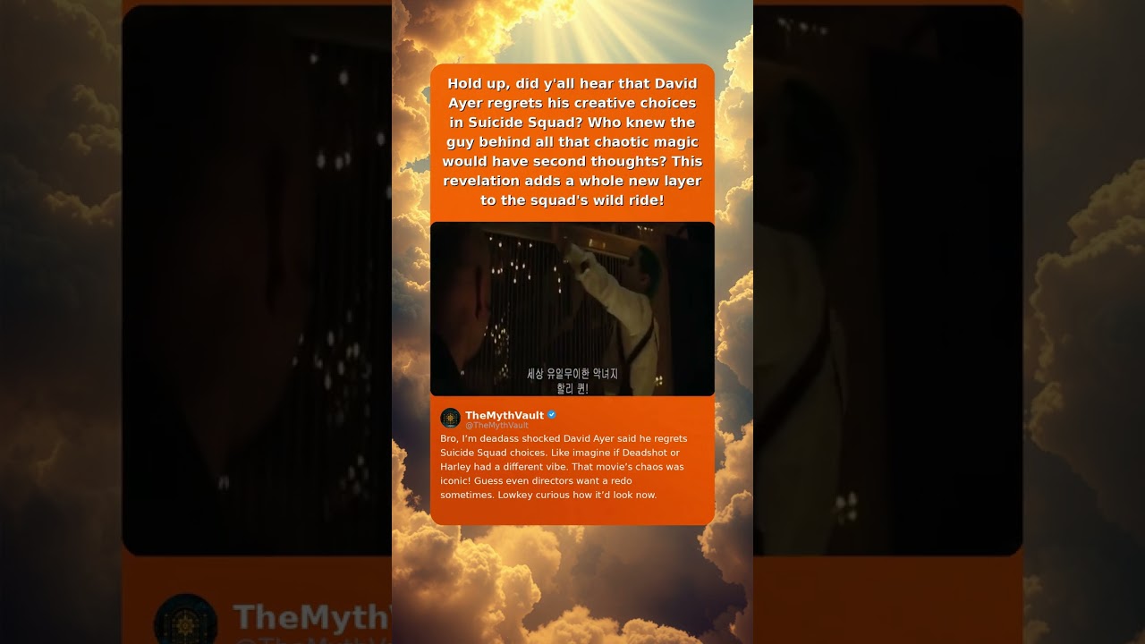 Hold up, did y'all hear that David Ayer regrets his creative choices in Suicide Squad? Who knew the