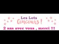 Prsentation des lots concours si a vous tente 