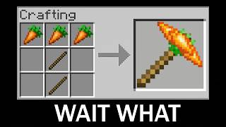 Famous Minecraft wait what meme (part 31) - New Crafting Pickaxe Net Worth